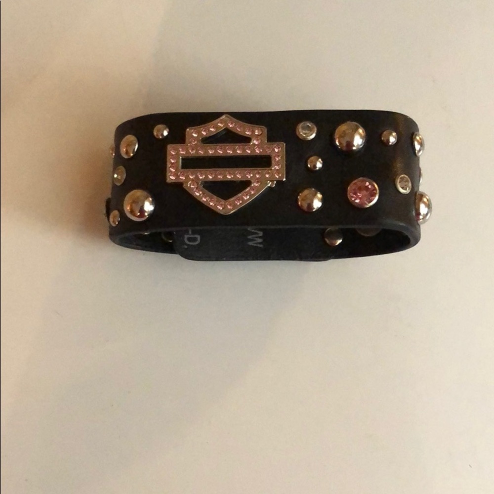 Harley Davidson studded bracelet